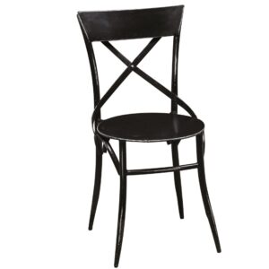 Sedia East Side Nera